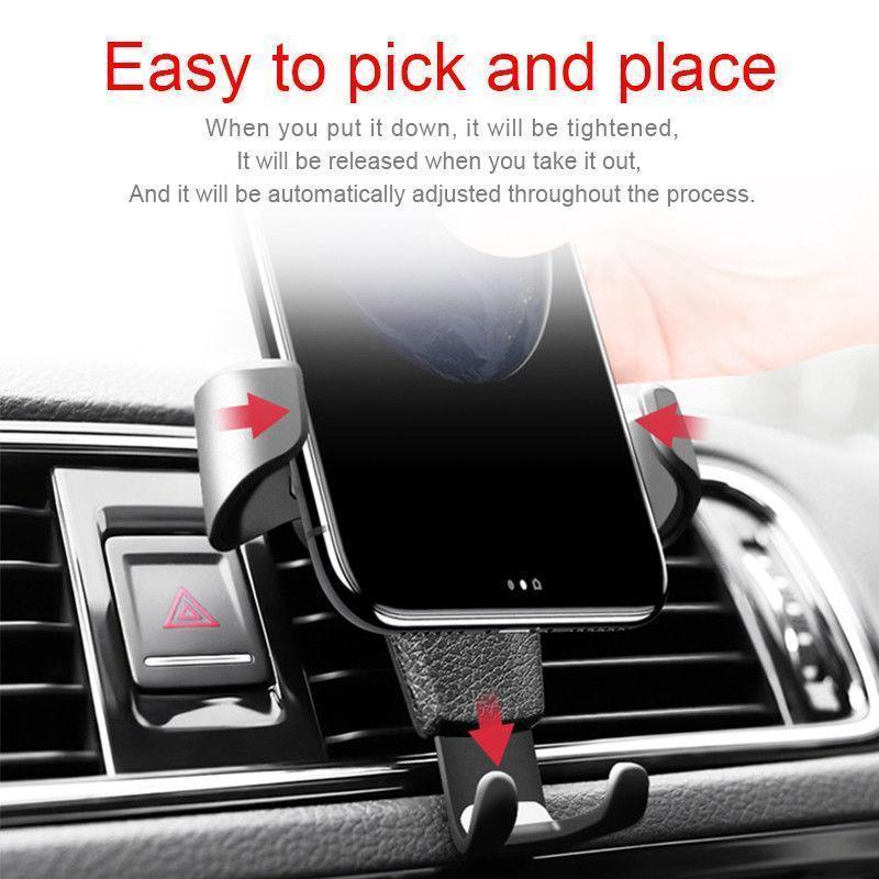 360° Universal Gravity Car Phone Mount