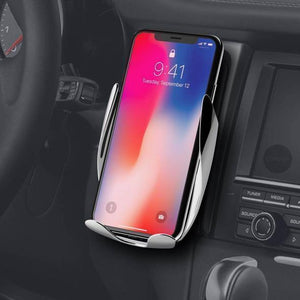 HOT SALE!!70% OFF-AUTOMATIC CLAMPING WIRELESS CAR CHARGER MOUNT