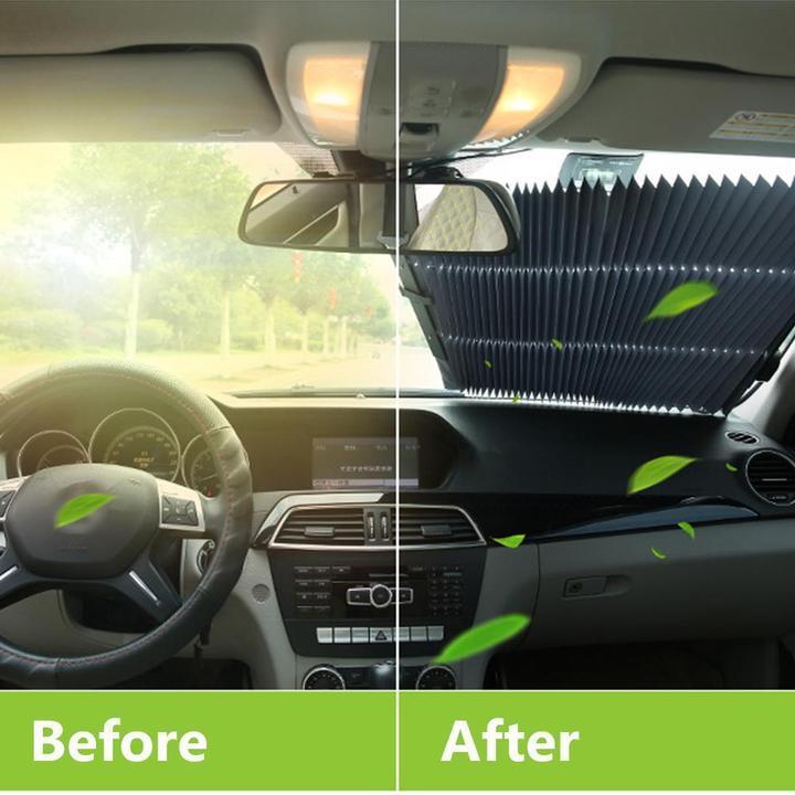 TempDrop™ - Retractable Car Visor