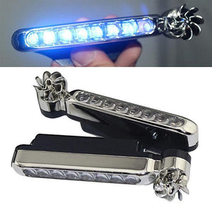 Automatic Wind Power 8 LED Car Light One Set of 2 PCS