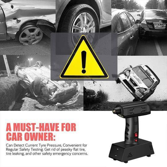 Portable Metal Inflator Pump with LED Lighting