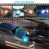 2019 Full-Screen LCD Rearview Mirror, Front And Rear Car Recorder